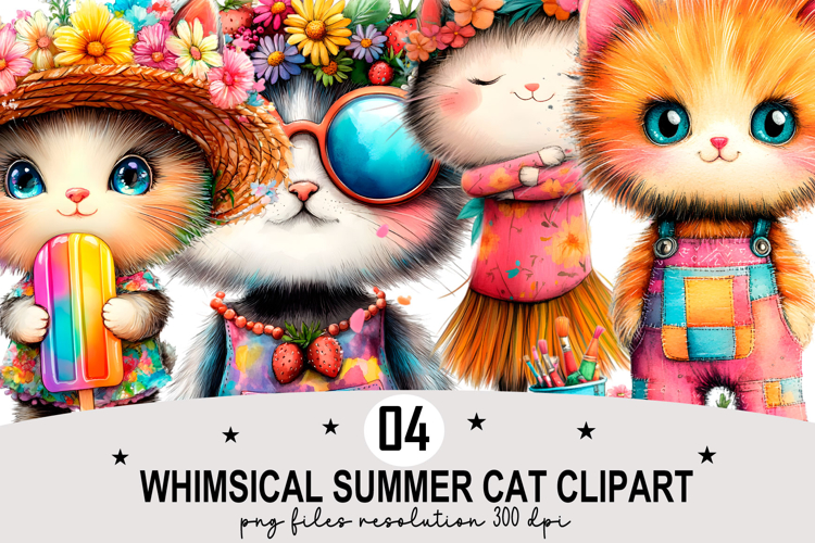 Cute Cat Clipart Image 3