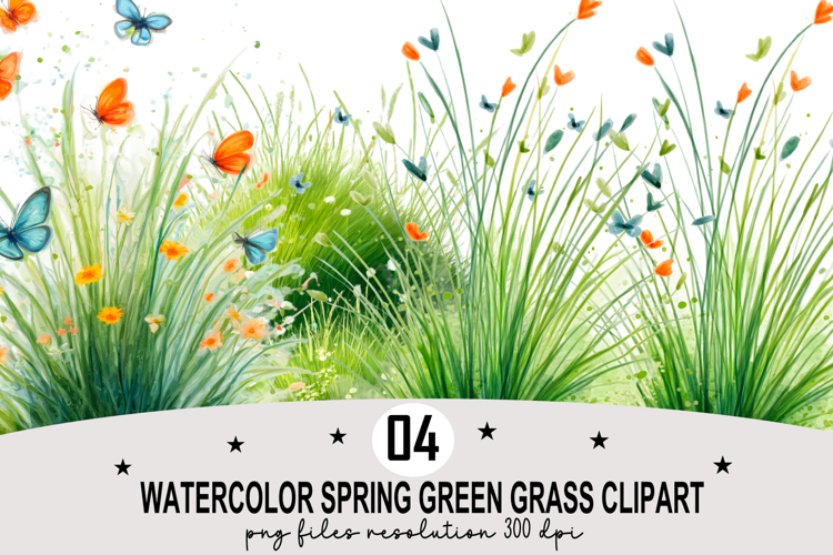 Green Grass Clipart Image 8