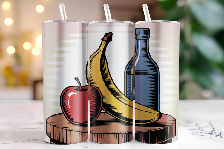 Fruits Tumbler Wrap | Sublimation | Tumblers
