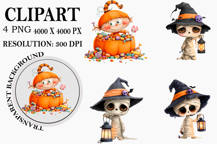 Halloween Skeleton Clipart Image 2