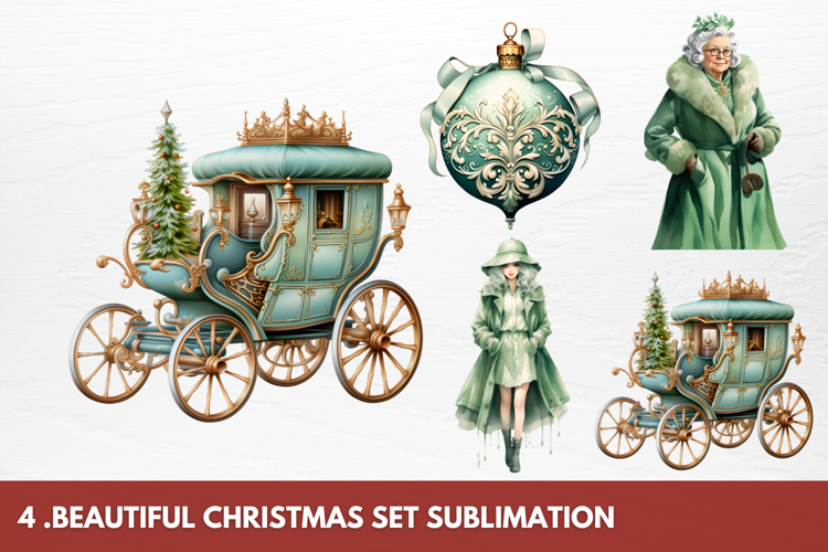 Christmas Watercolor Clipart Image 17
