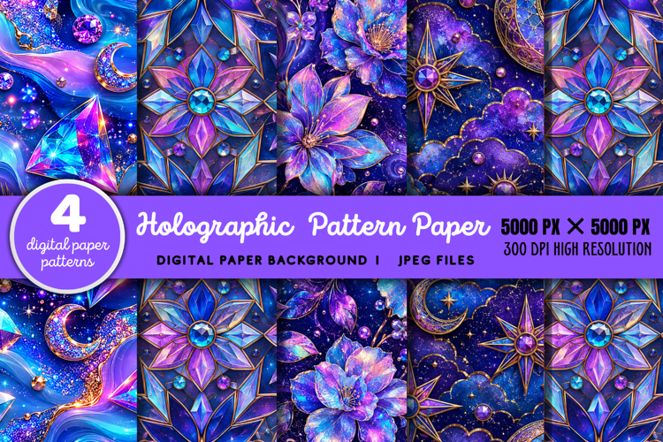 Holographic Digital Paper Image 10