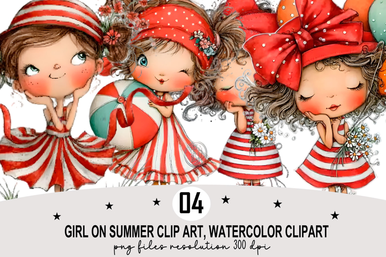 Cute Summer Clipart Image 13