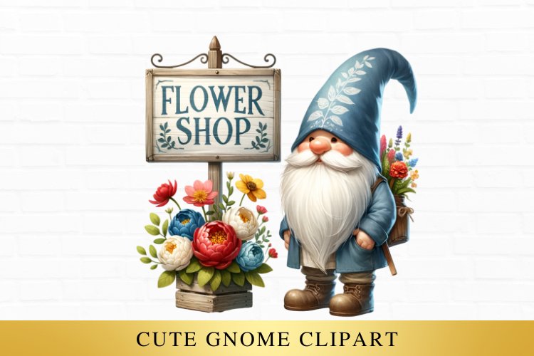 Gnome Clipart Image 5