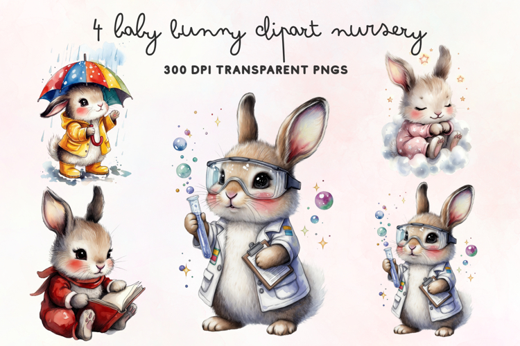 Cute Bunny Png Image 8