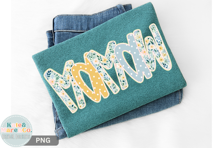 Mamaw PNG | Preppy Mamaw PNG | Floral Mamaw PNG
