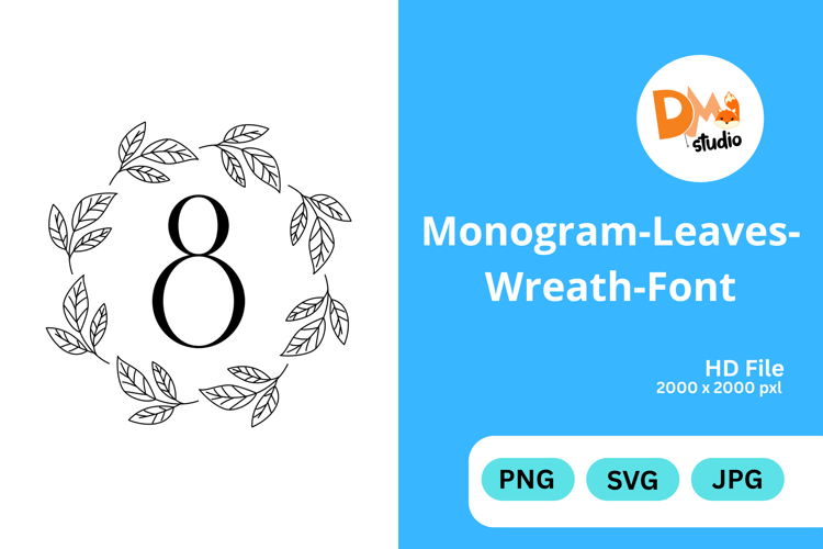 Floral Wreath Clipart Image 4