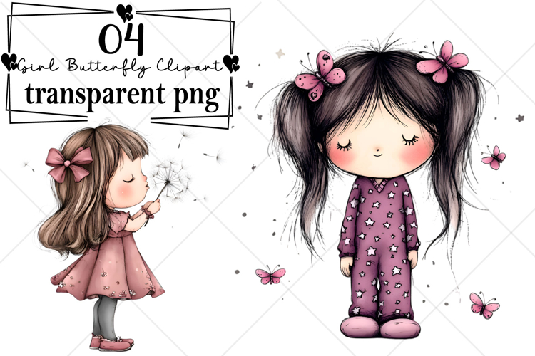 Cute Butterfly Clipart Image 24