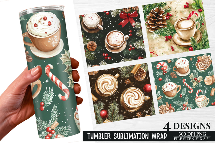 Christmas Tumbler Wrap Image 23