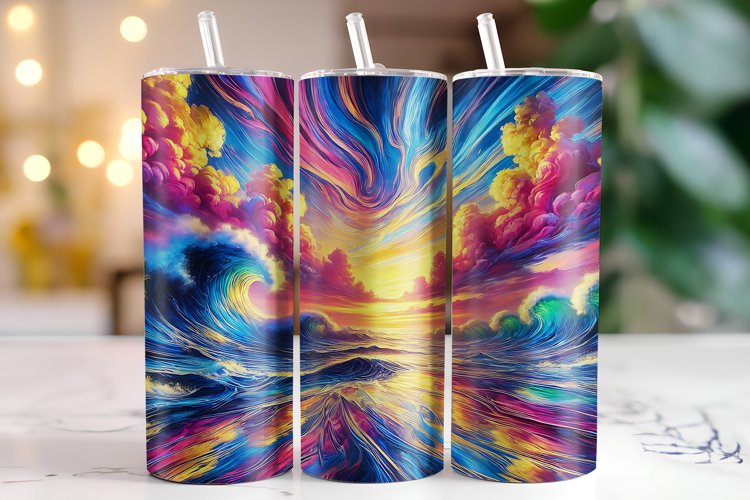 Sky Tumbler Wrap | Sublimation | Tumblers