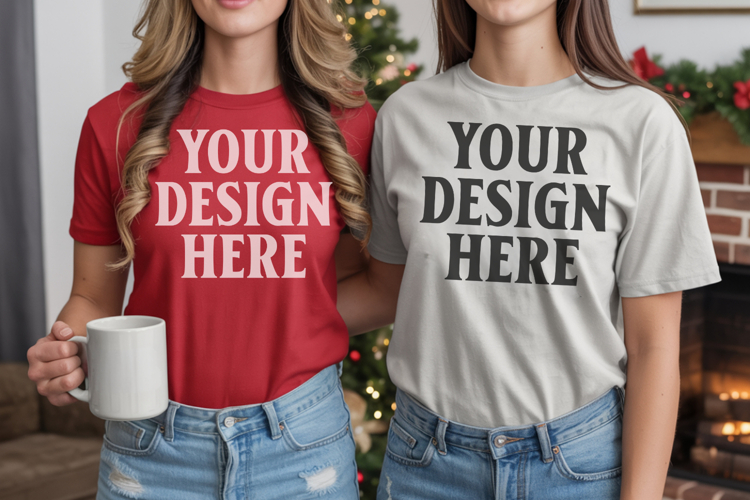 T-Shirt Mockups PNG Image 9