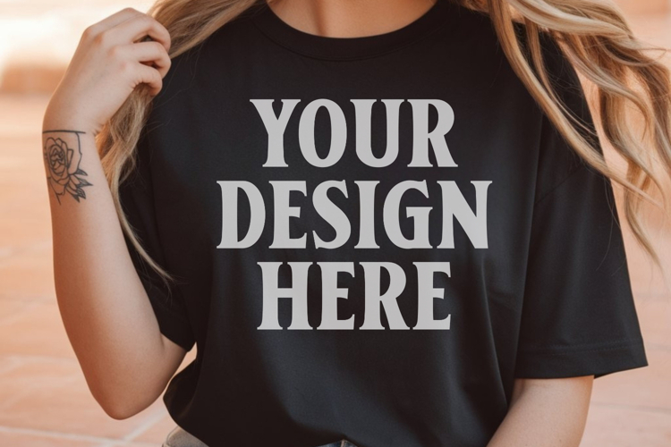 Black Tshirt Png Image 24