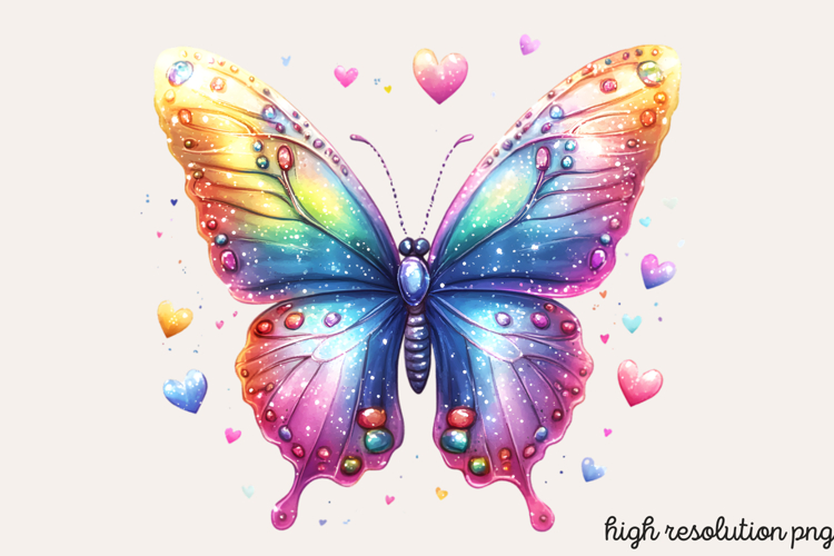 Butterfly Sublimation Designs Image 17