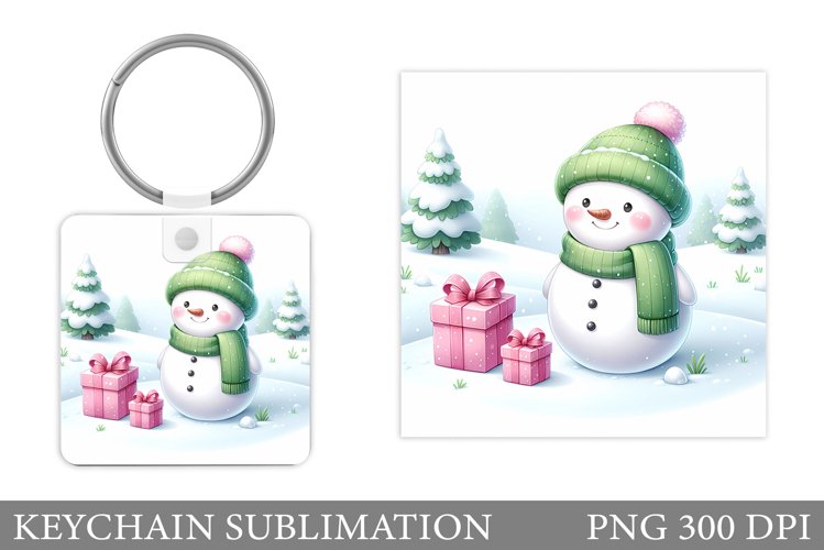 Cute Snowman Clipart Image 16