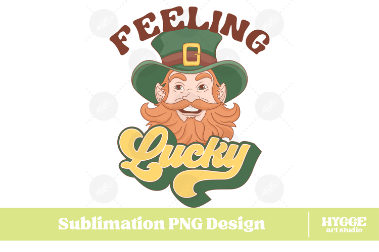Happy St Patricks Day PNG DTF Irish Lucky Leprechaun Beer