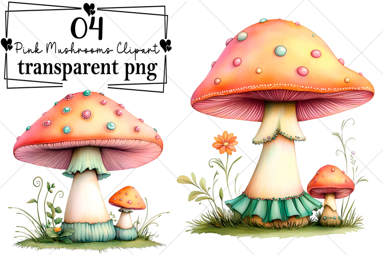 Fungi Clipart Image 9