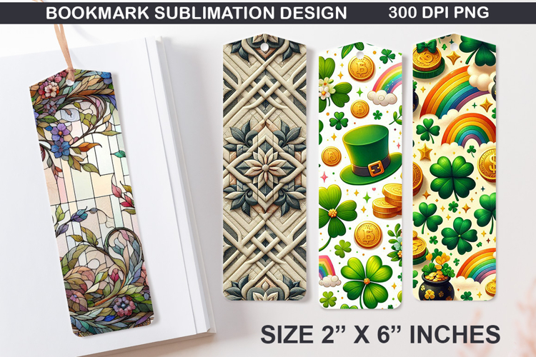 Winter Bookmarks Sublimation - 4 Bookmark Design