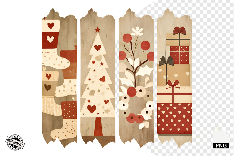 Rustic Christmas Clipart Image 5