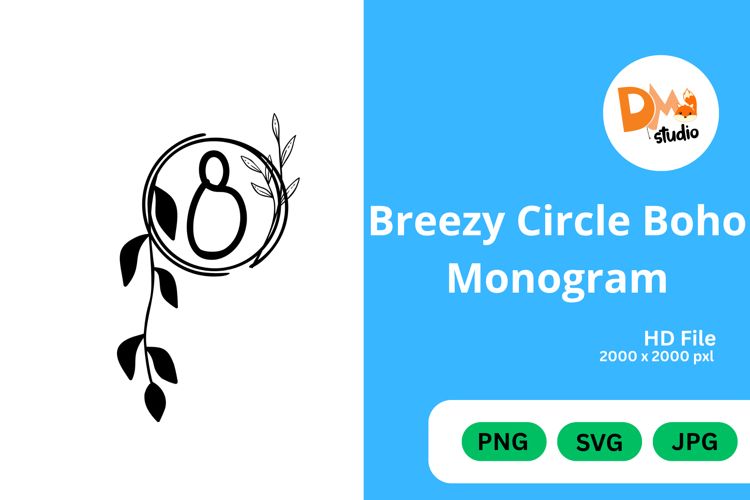 Cricut Monogram Svg Image 6