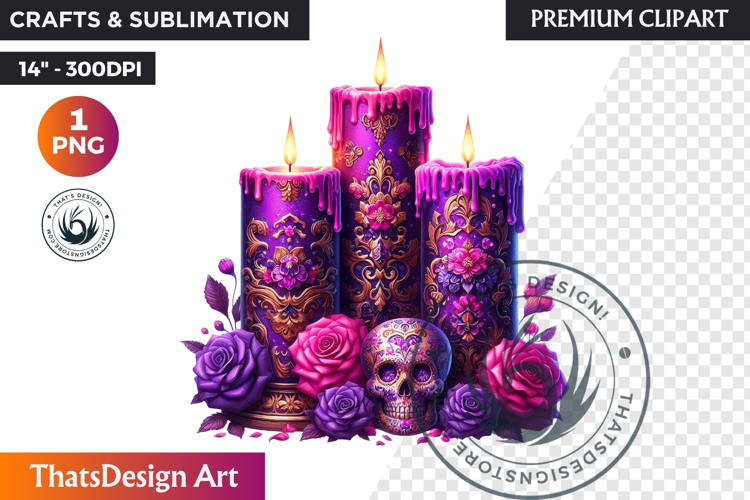 Sugar Skull Clipart Image 12
