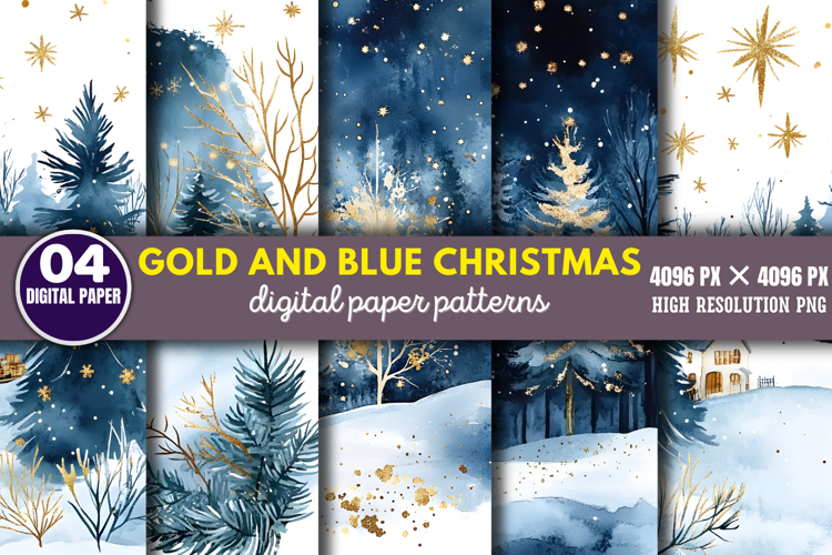 Gold Christmas Background Image 17