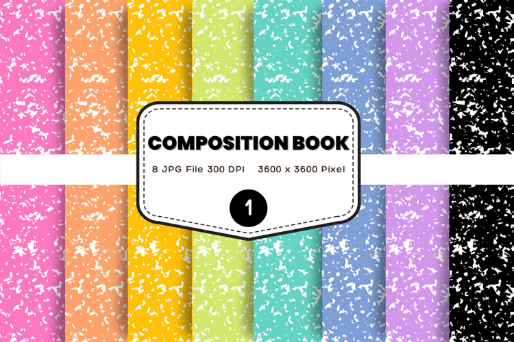 Composition Notebook Background Book Cover Wallpaper_6