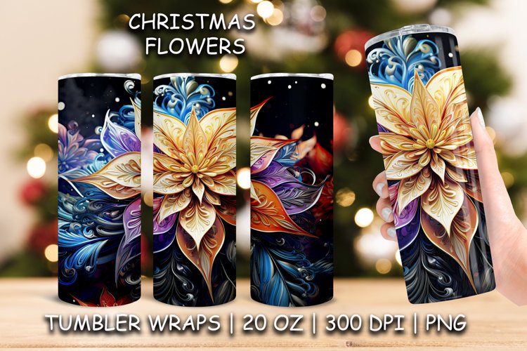 Christmas Tumbler Wrap Image 6