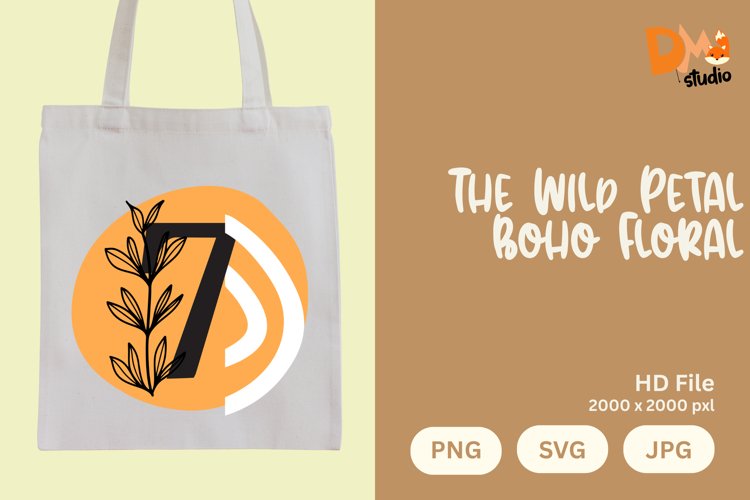 Wild Flower Svg Image 15