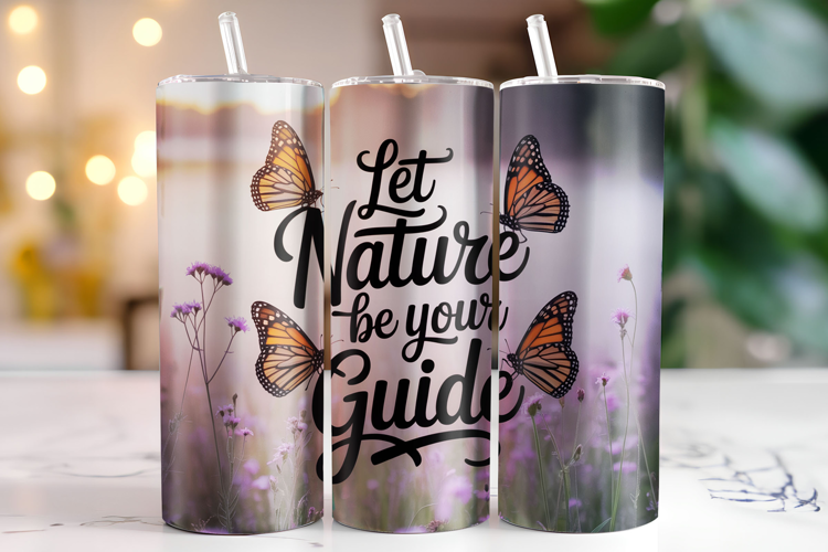 Let nature be your guide Tumbler Wrap | Sublimation