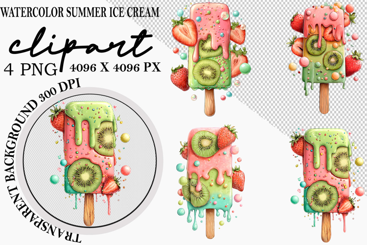 Cute Ice Cream Clipart Image 22