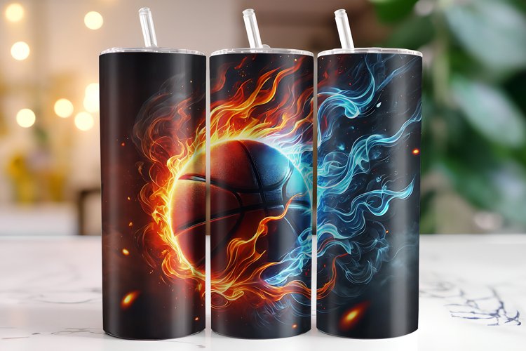 Basketball Tumbler Wrap | Sublimation | Tumblers
