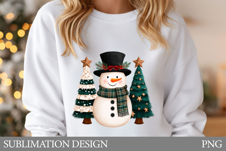 Snowman Sublimation