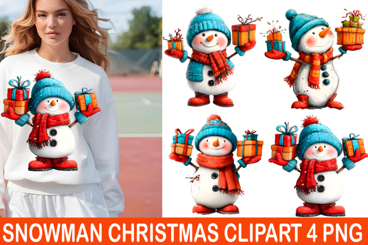 Snowman Sublimation Image 8