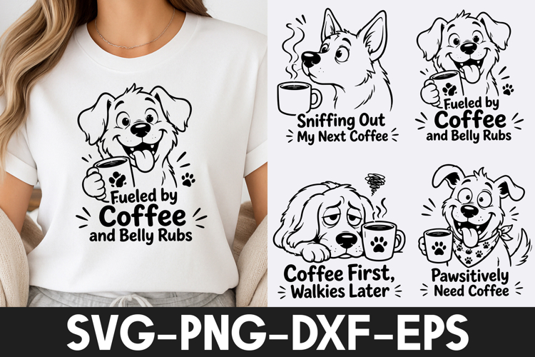 Funny Dog SVG | Cute Dog Quotes PNG DXF EPS SVG