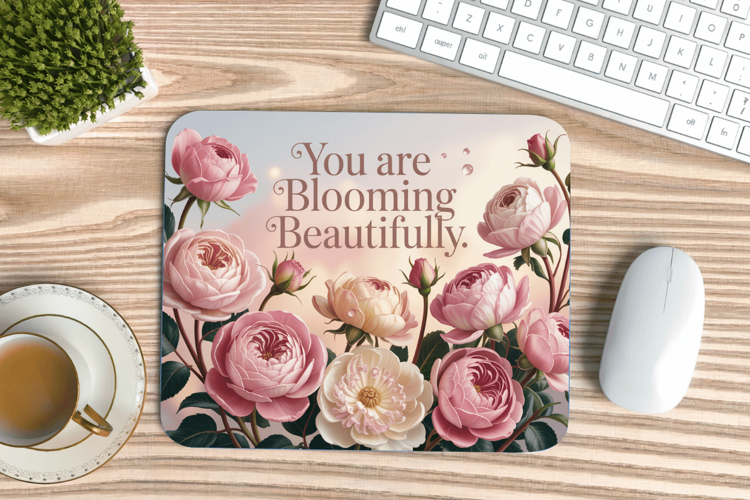 Inspirational Quotes Mouse Pad, Motivational PNG Sublimation