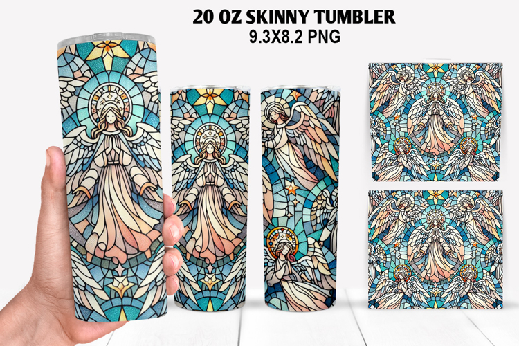 Jesus Skinny Tumbler 20oz Wrap Design, Christmas Tumbler