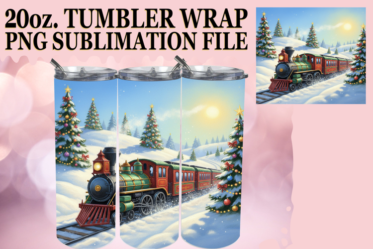 Christmas Tumbler Wrap Image 5