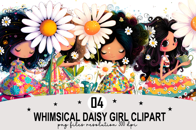 Boho Flower Clipart Image 23