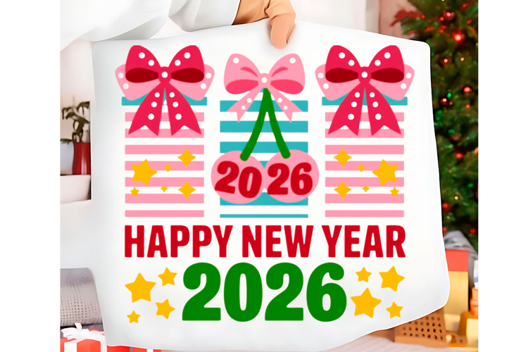 Happy New Year 2026 Png