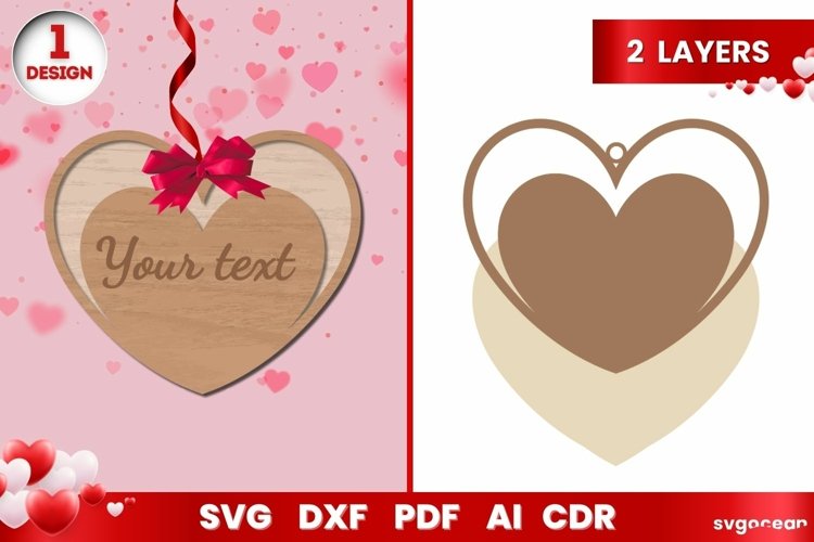 3d Heart Svg Image 20