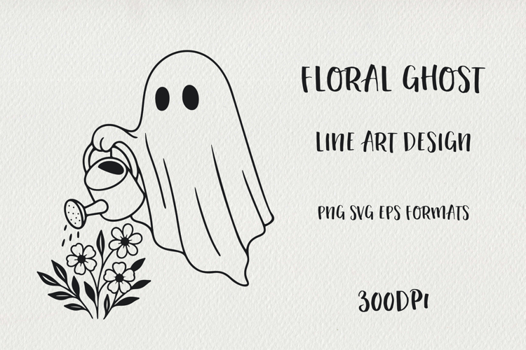 Floral Outline Svg Image 7