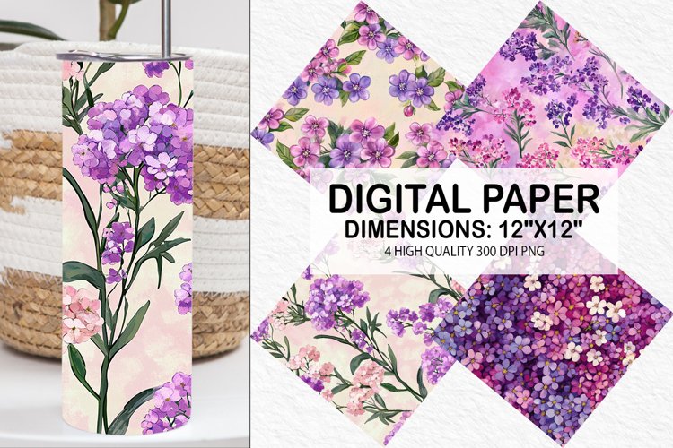 Floral Seamless Pattern Image 7