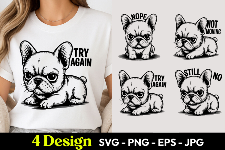 French Bulldog Svg Image 4