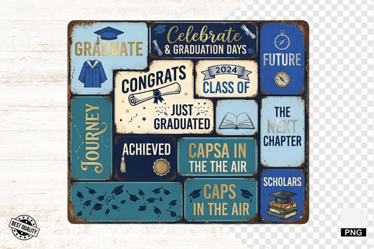 Graduation Signs PNG - Graduation Clipart