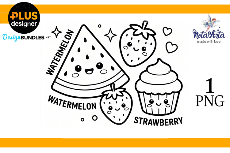 Kawaii Treats: Super Cute Coloring Fun