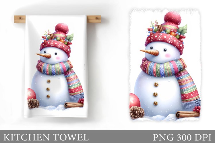 Cute Snowman Clipart Image 24
