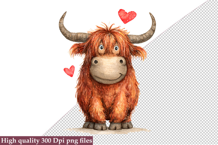 Cute Cow Clipart Image 21