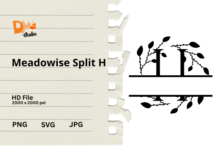 Floral Monogram Letter Svg Image 22