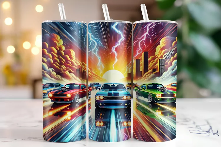 Cars Tumbler Wrap | Sublimation | Tumblers
