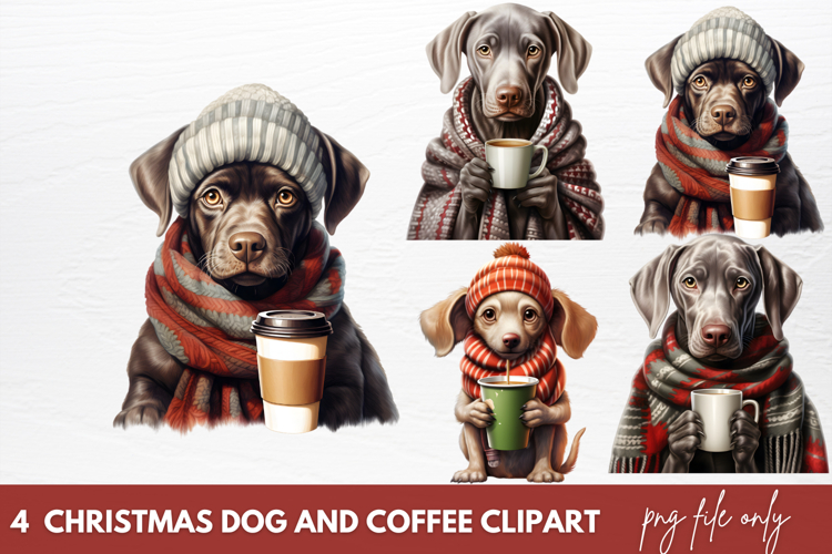 Christmas Dog Clipart